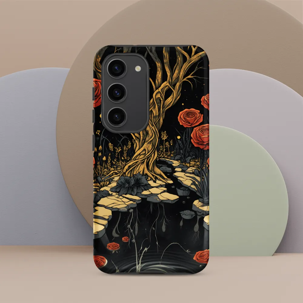 Whispers of the Enchanted Garden | Phone Case |  S23 | Tough Case | Matte