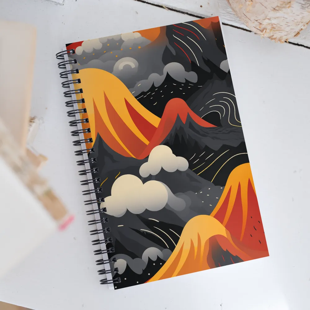 Eruption of Colors | Spiral Notebook