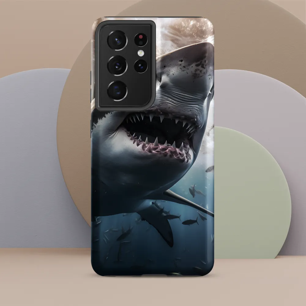 The Apex Predator: An Underwater Encounter | Phone Case |  S21 Ultra | Tough Case | Matte