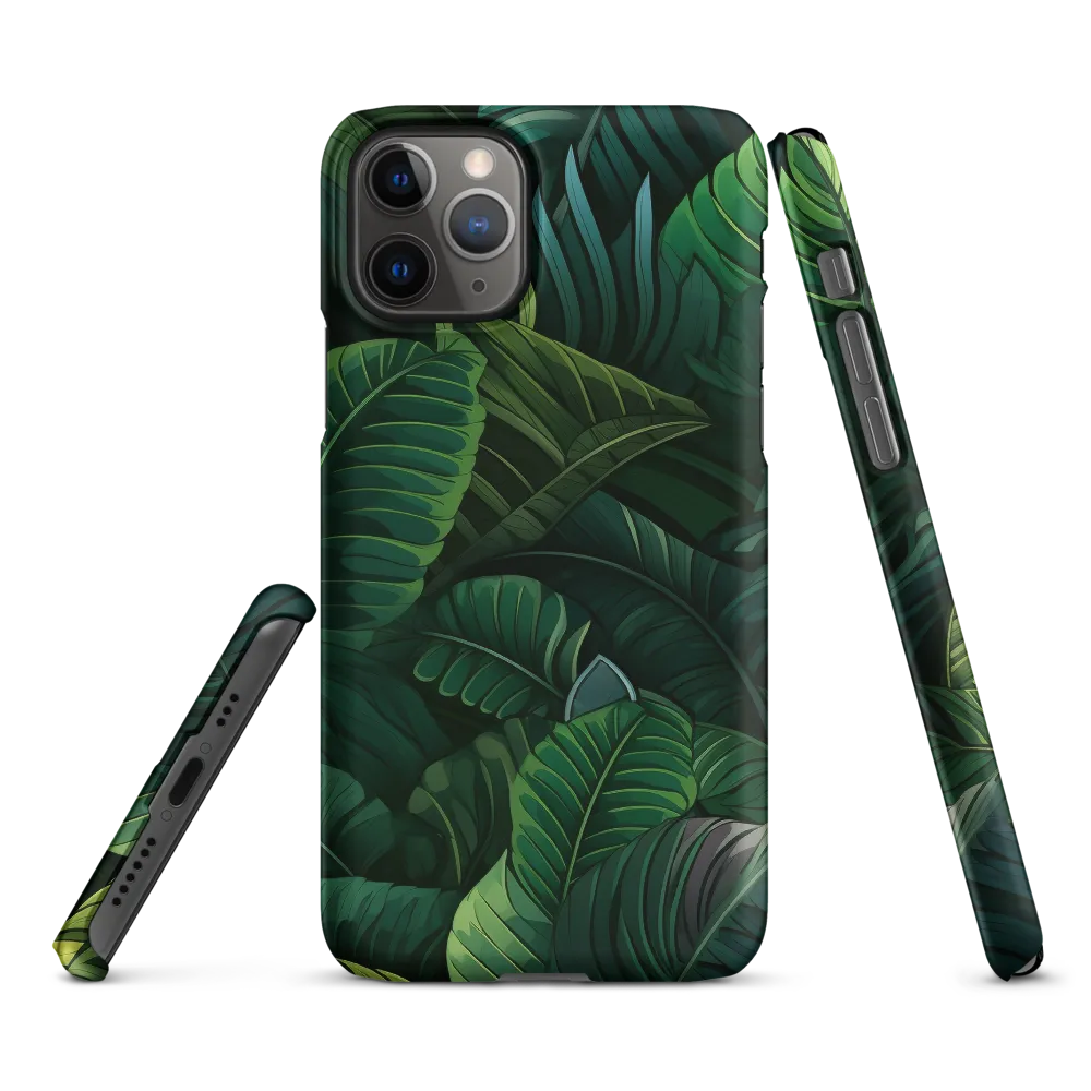 Lush Canopy: A Tropical Foliage Study
