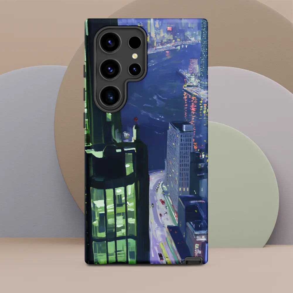 Urban Night Symphony | Phone Case |  S24 Ultra | Tough Case | Matte