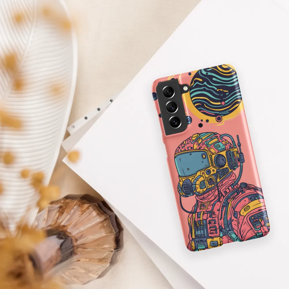 Exploration Beyond: A Digital Astronaut | Phone Case |  S21 FE | Snap Case | Matte