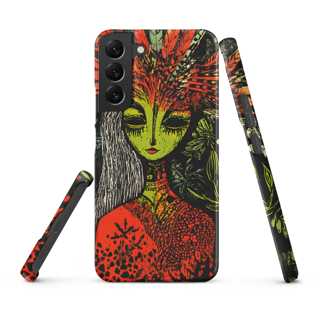 Mystical Flora: A Surreal Portrait