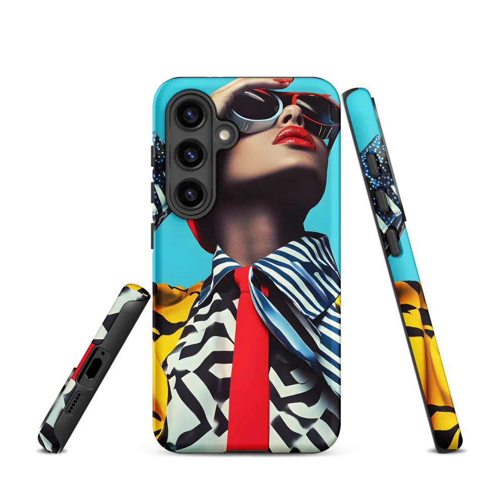 Chic Confidence in Bold Patterns