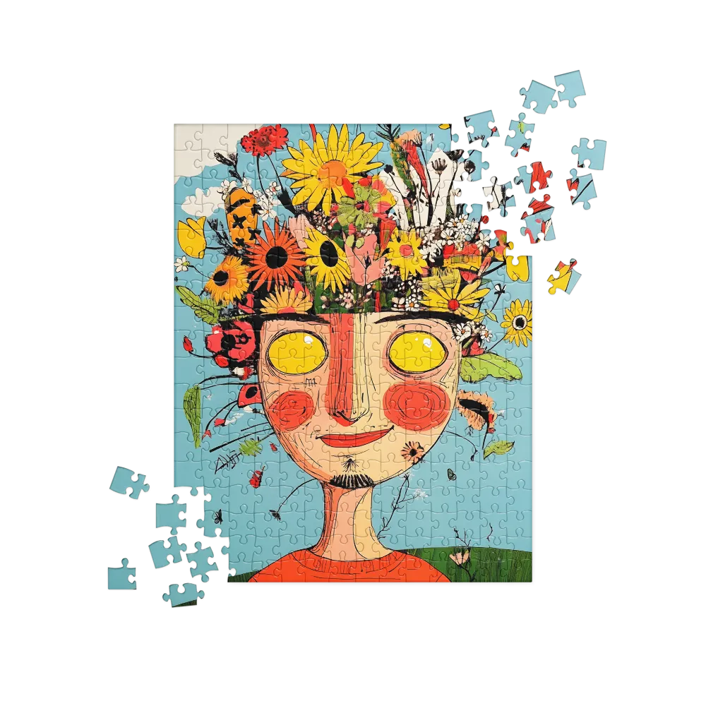 Whimsical Bloom | Jigsaw Puzzle | 252/520 pieces