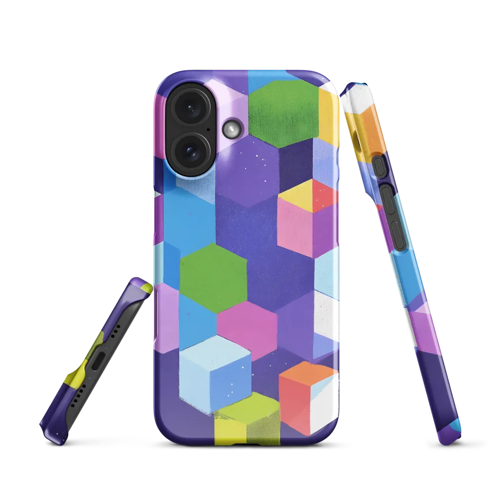 Geometric Harmony | Phone Case |  16 | Snap Case | Glossy