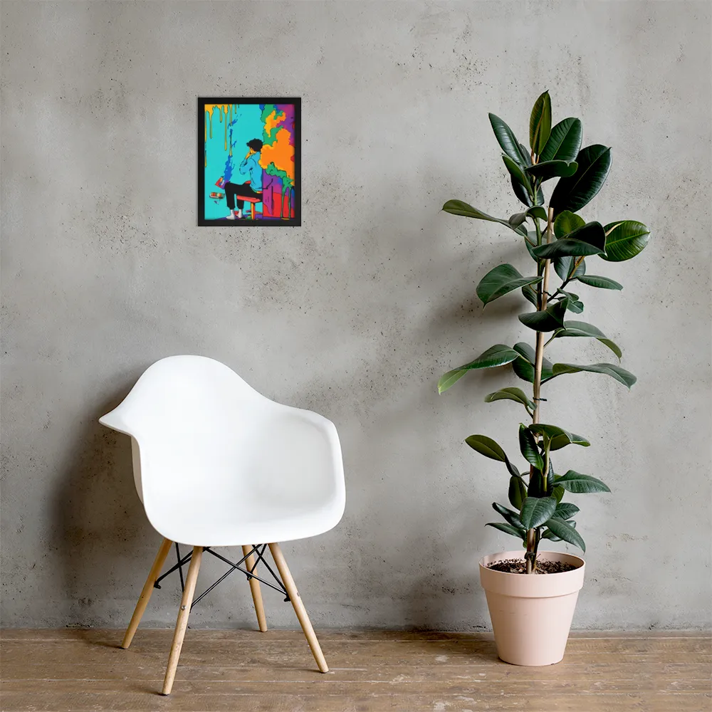 The Artist Within | Poster with Black Frame | 11″×14″