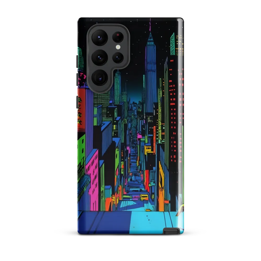 Neon Dreams of a Futuristic City