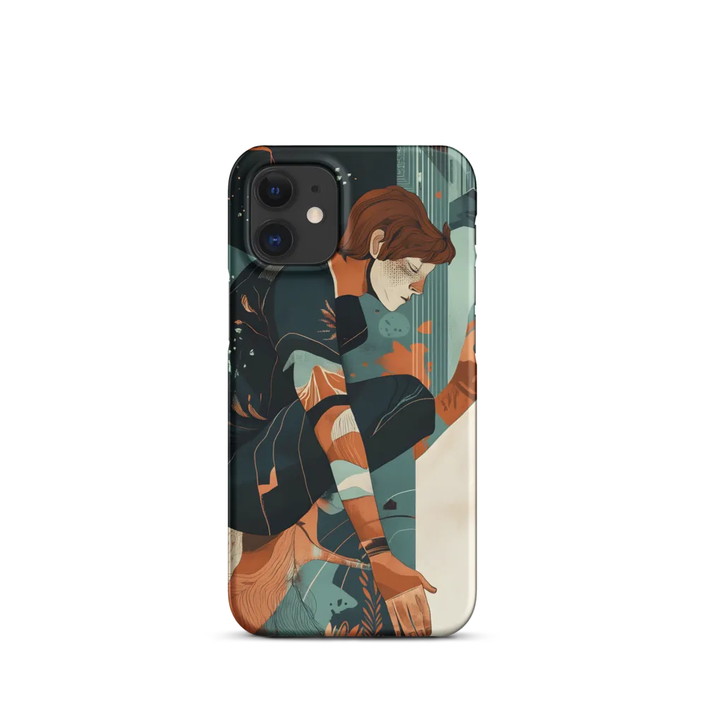 Harmony in Contemplation | Phone Case |  12 Mini | Snap Case | Matte