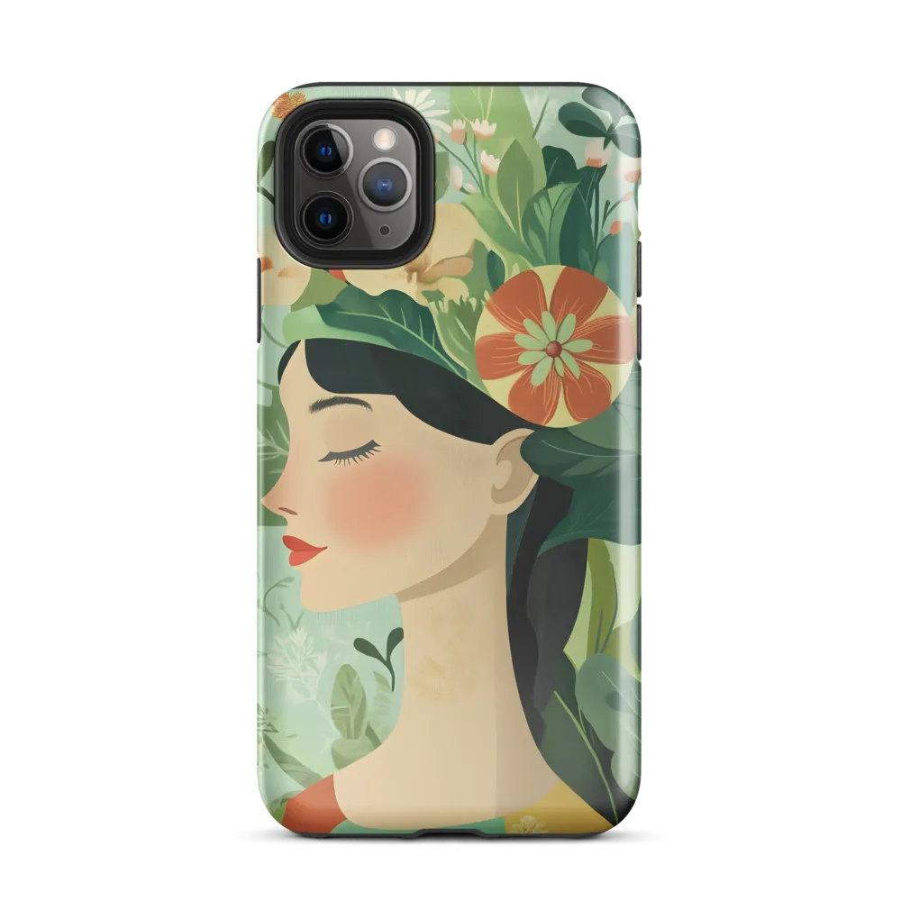 Serenity in Bloom | Phone Case |  11 Pro Max | Tough Case | Glossy