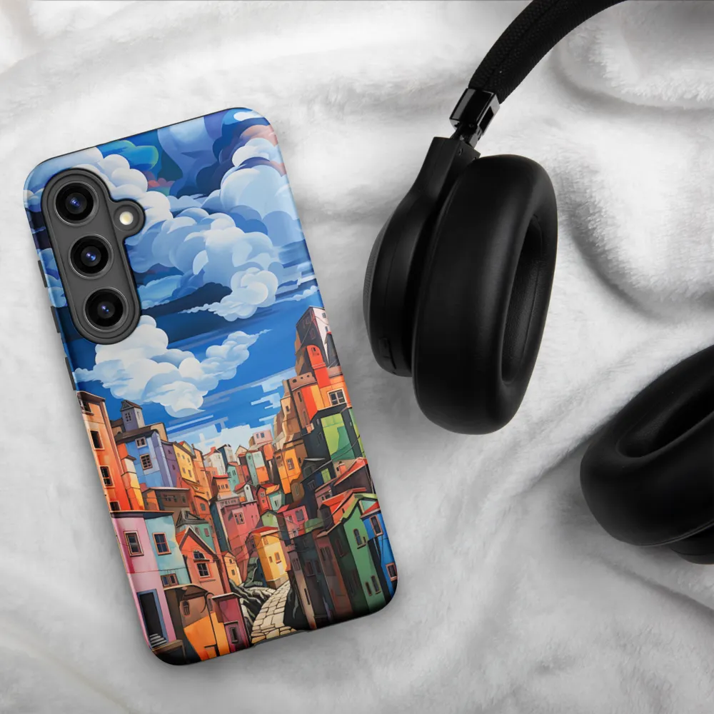 Whimsical Heights: A Vibrant Cityscape