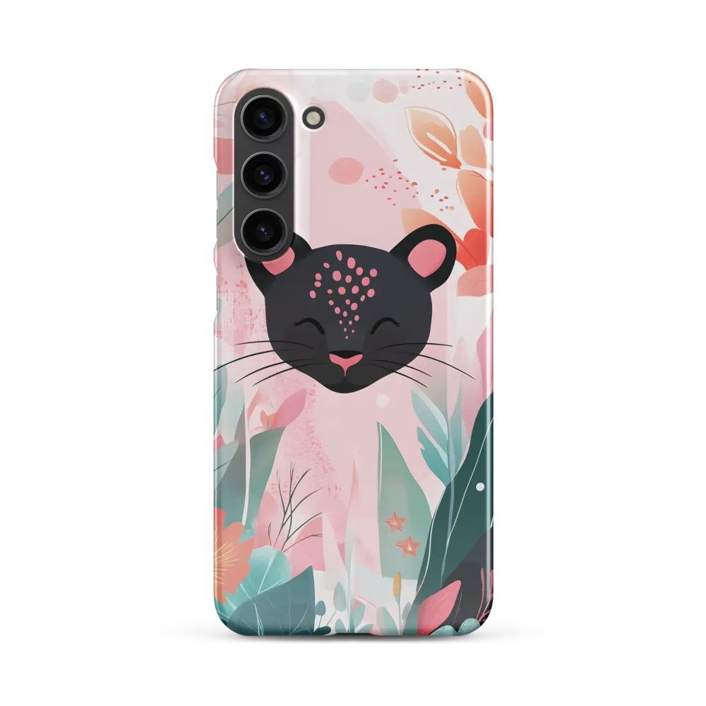 Whimsical Panther in Bloom
