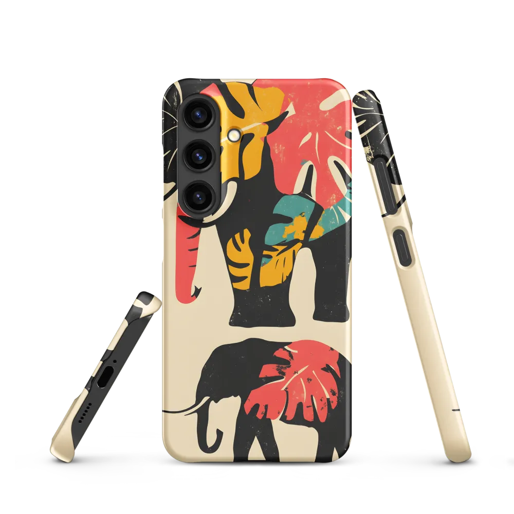 Tropical Elegance: The Elephant's Dance