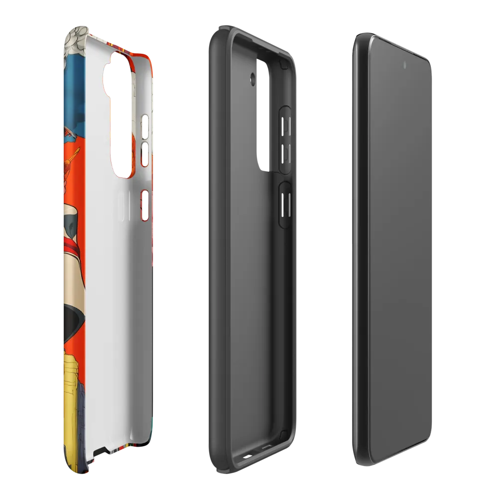 Eruption of Power | Phone Case |  S21 Plus | Tough Case | Matte