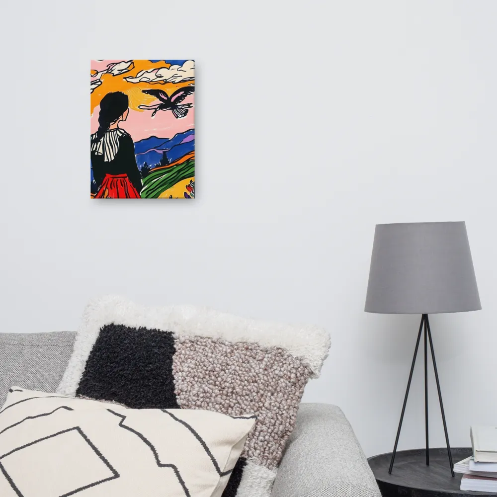 A Journey into Freedom | Canvas | 12″×16″
