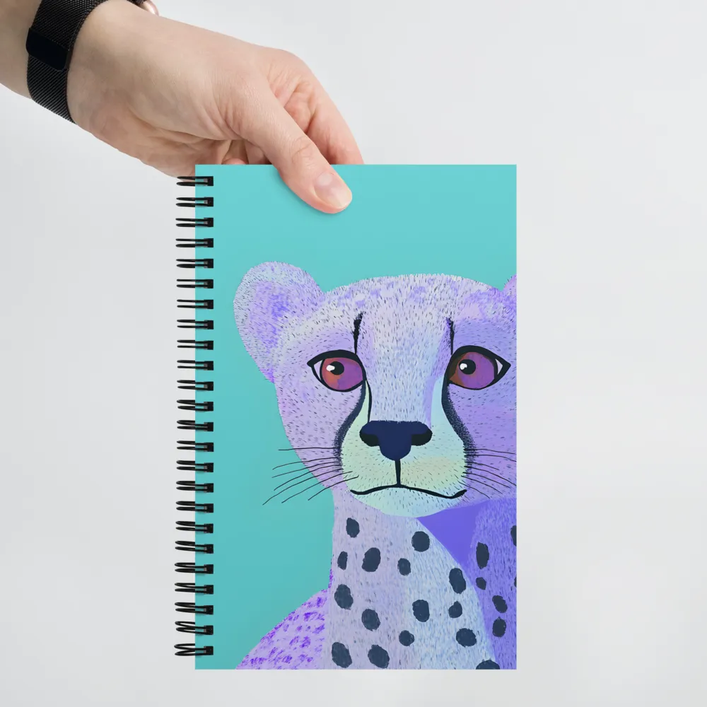 Curious Cheetah | Spiral Notebook