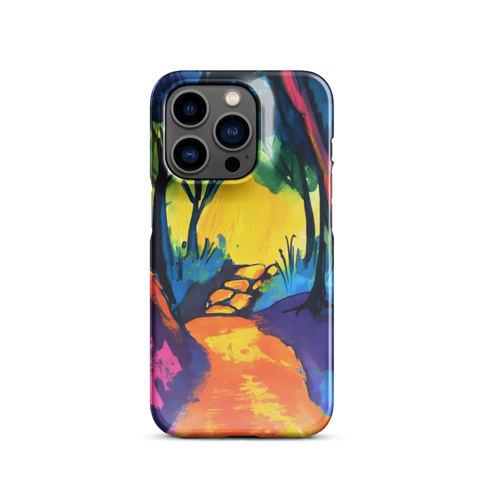 Path Through a Vibrant Forest
