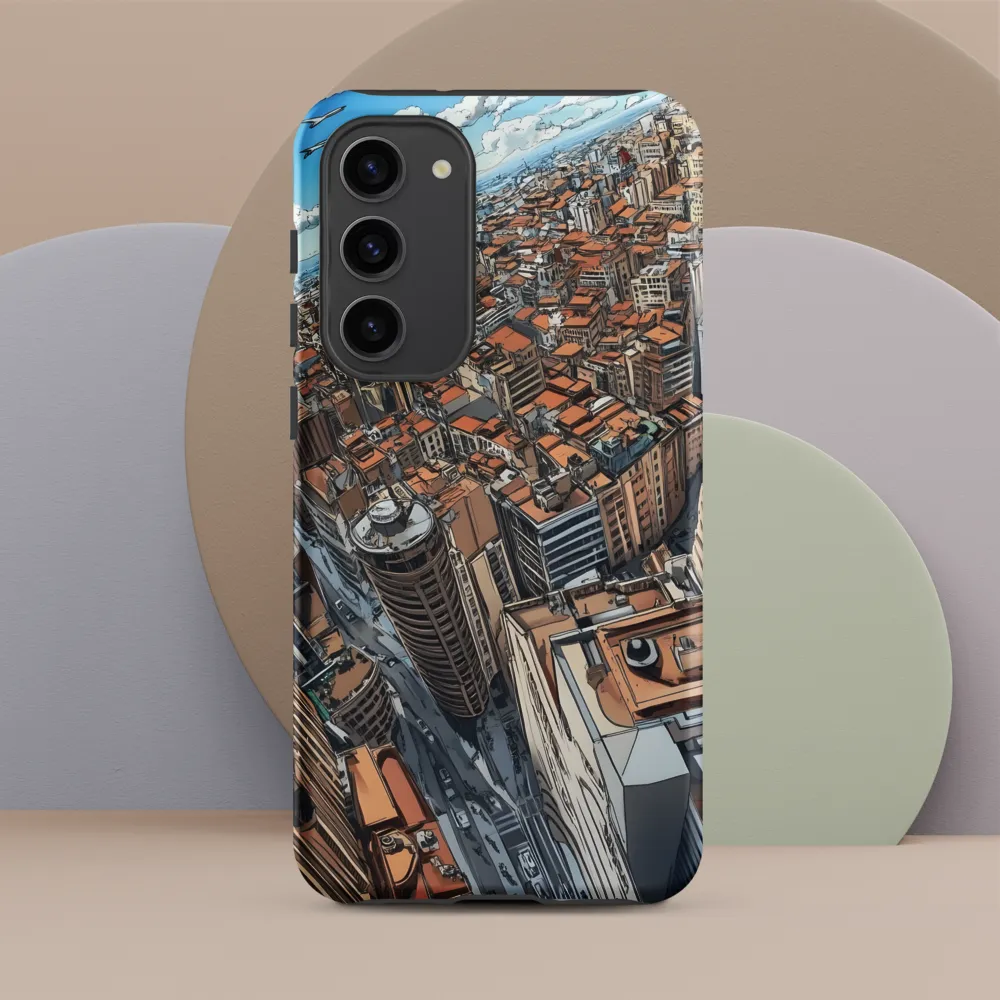 Aerial Symphony of Urban Life