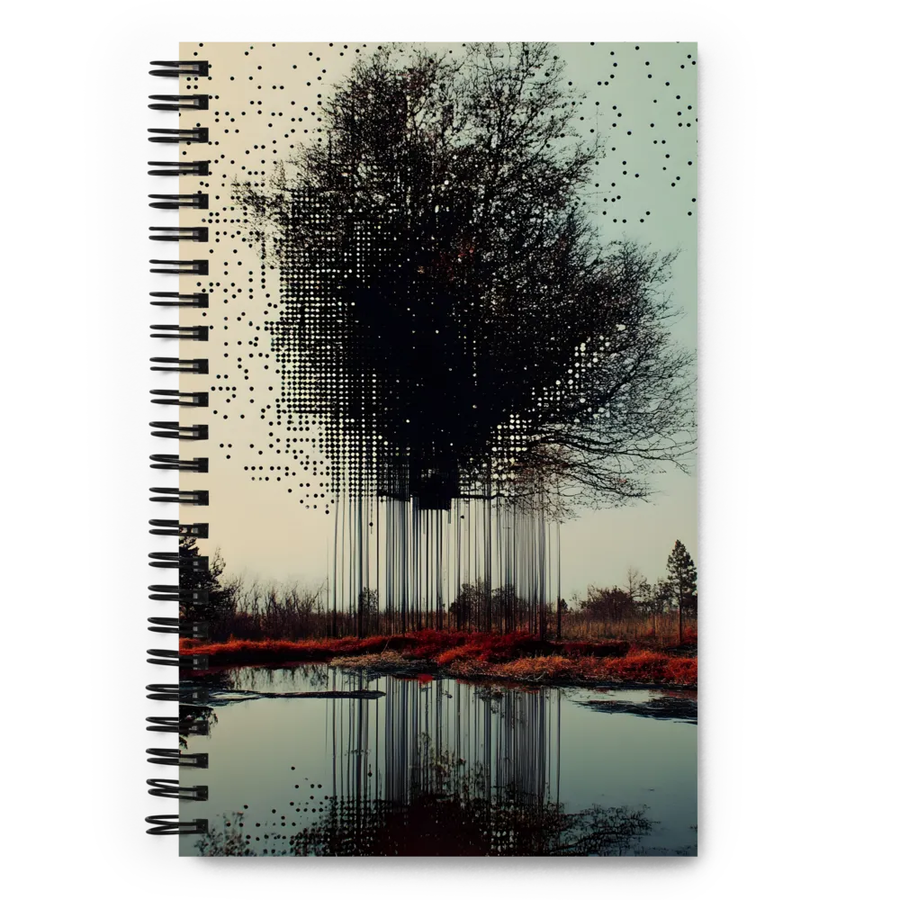 Dreamscape of Solitude | Spiral Notebook