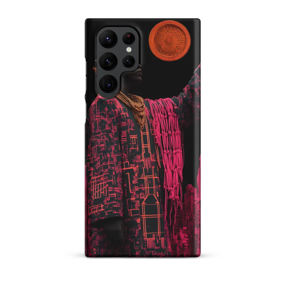 Regal Mystique: A Fusion of Tradition and Urbanity | Phone Case |  S22 Ultra | Snap Case | Matte