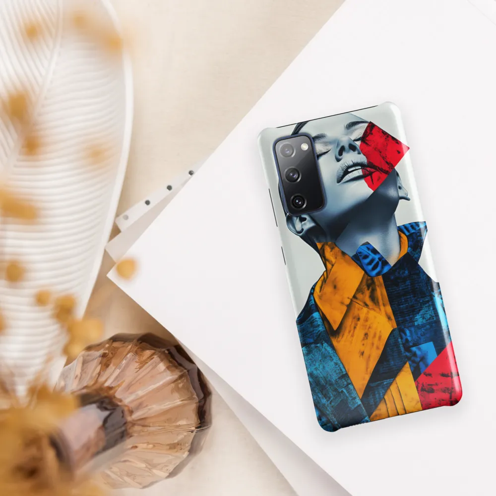 Fragmented Confidence: A Surreal Fashion Portrait