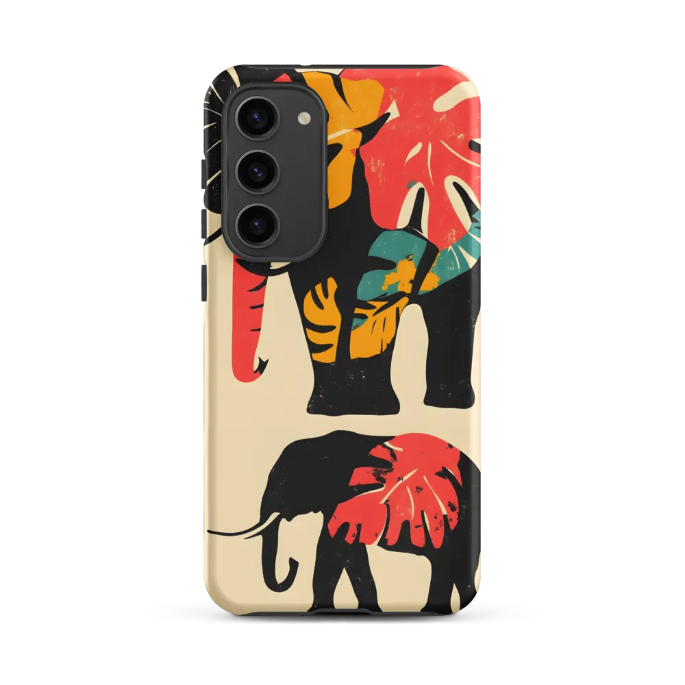 Tropical Elegance: The Elephant's Dance