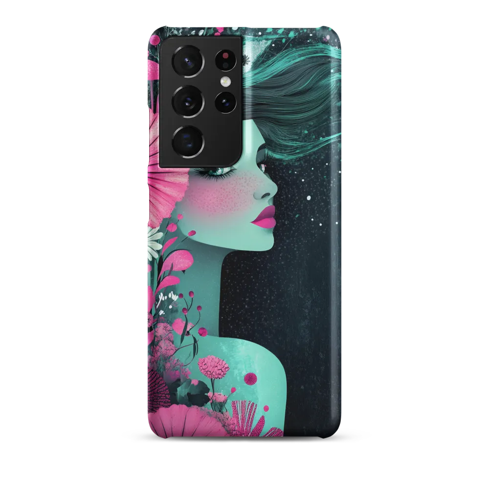 Floral Harmony: Portrait of Serenity