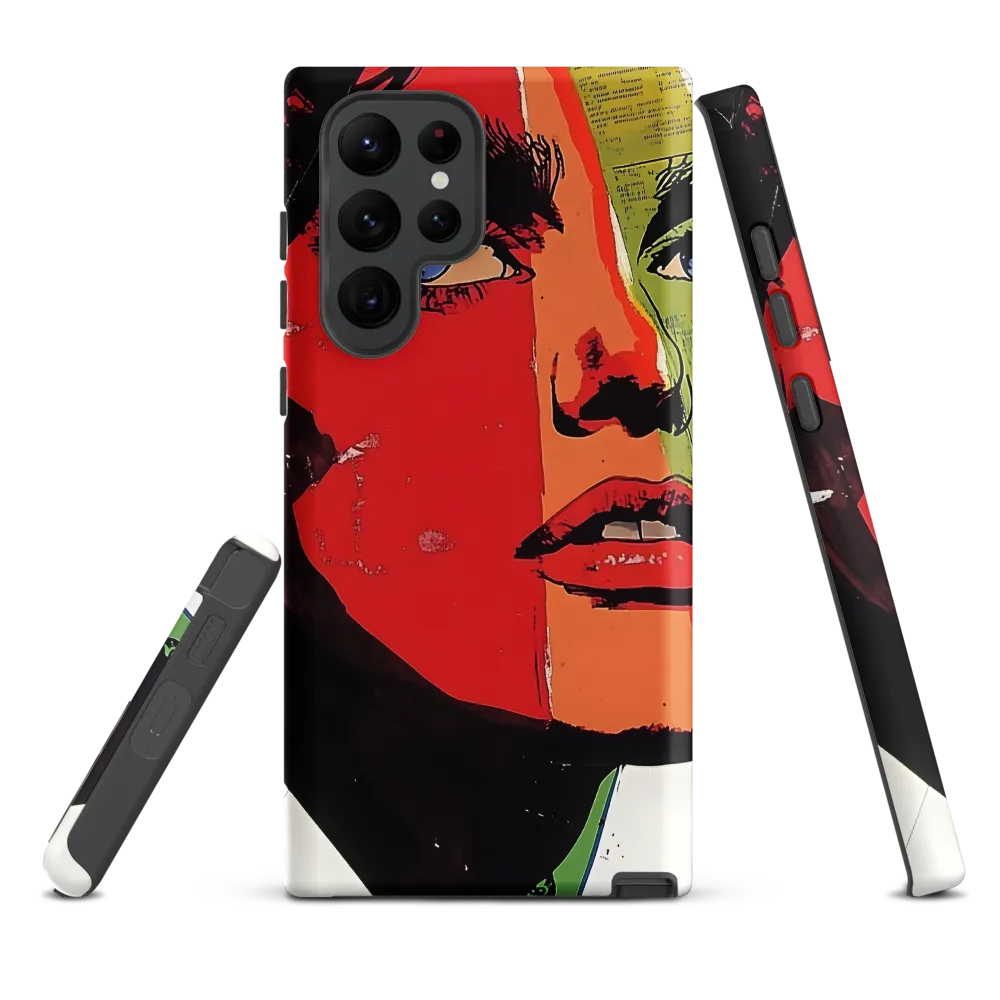 Vibrant Expressions: A Pop Art Portrait