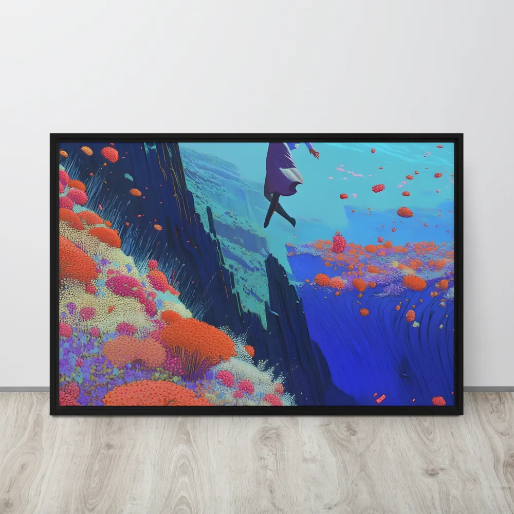 Whispers of Freedom | Canvas with Black Frame | 24″×36″