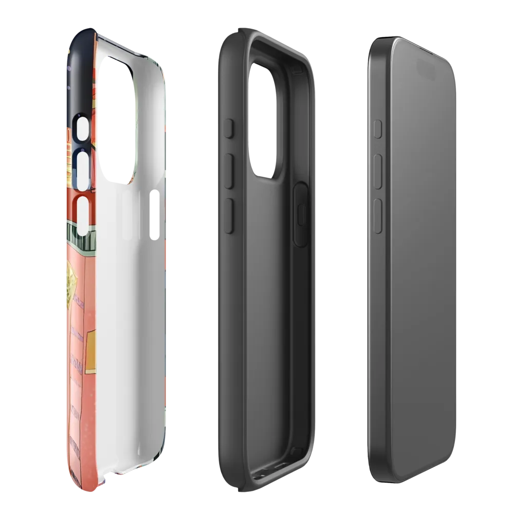 Urban Dreamscape: A Pop Art Night | Phone Case |  15 Pro | Tough Case | Glossy