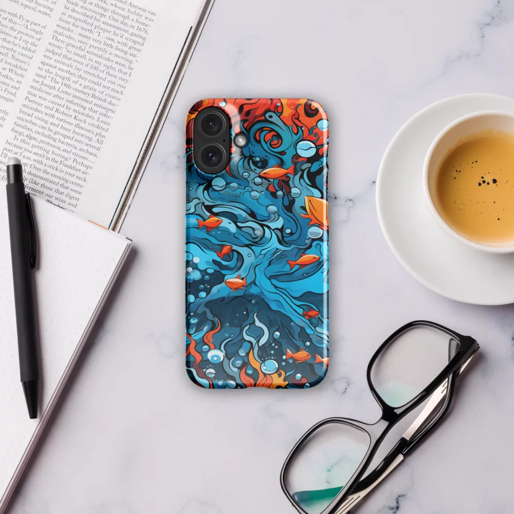 Fluid Harmony: Ocean and Flames