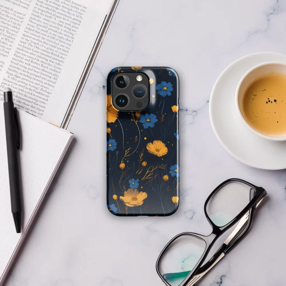 Nocturnal Blossoms | Phone Case |  16 Pro | Snap Case | Glossy