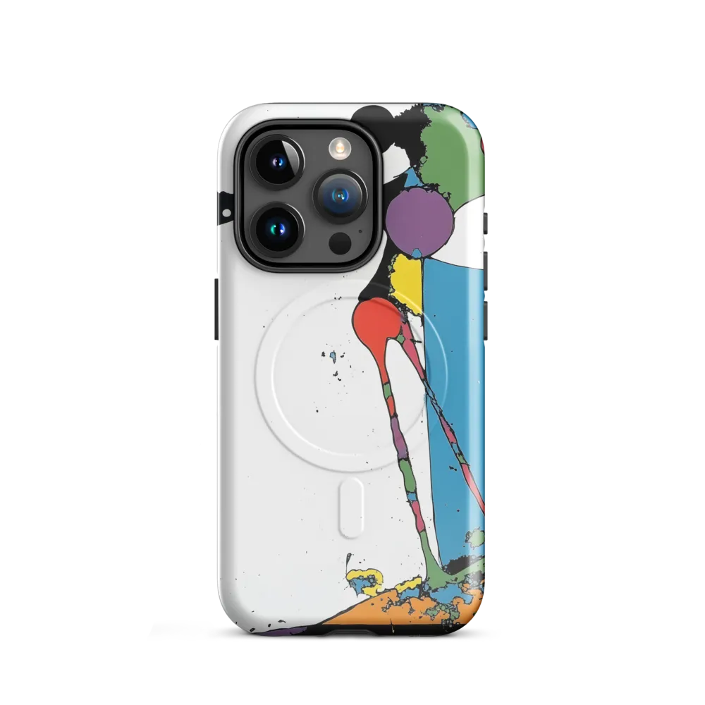 Dynamic Abstract Movement | Phone Case |  15 Pro | MagSafe® Tough Case | Glossy