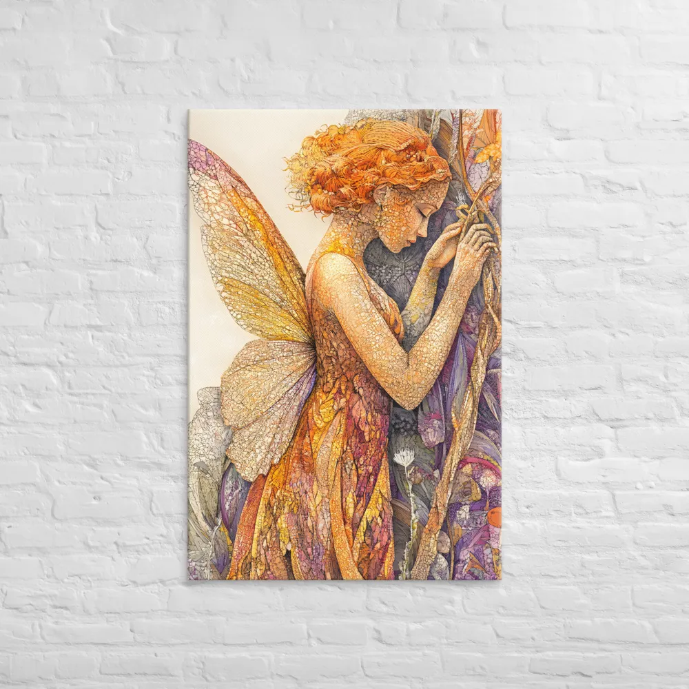 Whispers of the Frosted Meadow | Canvas | 32″×48″