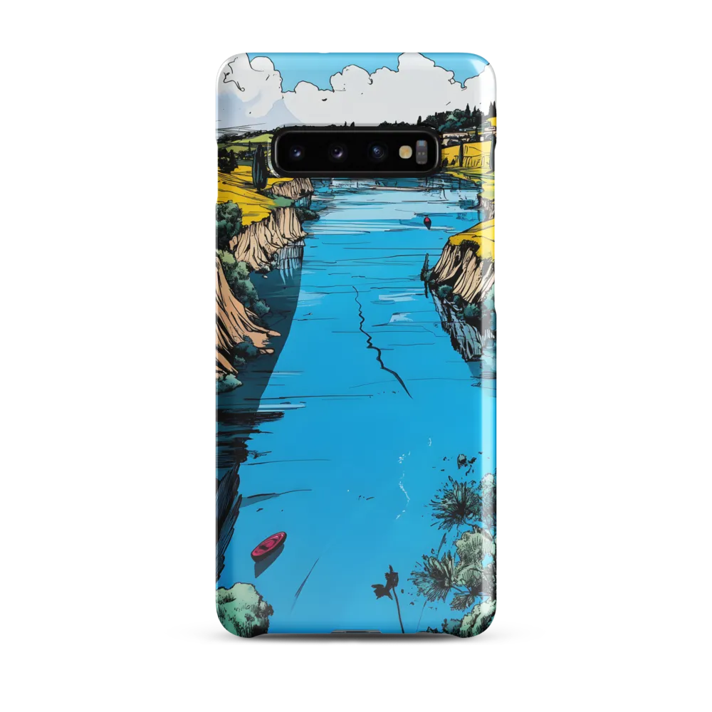 Serenity on the River | Phone Case |  S10 Plus | Snap Case | Glossy