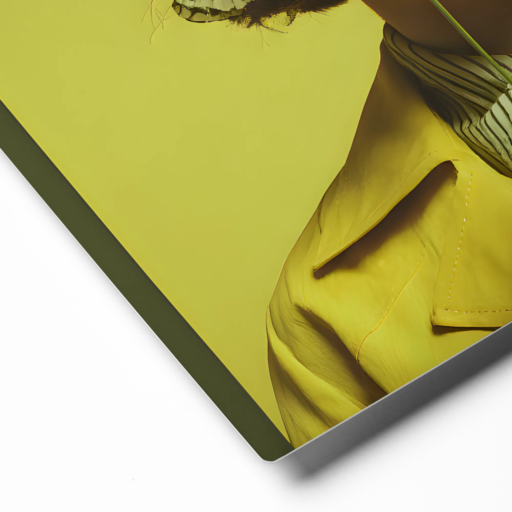 Dandelion Gaze 
 Metal Print | 12″x 12″