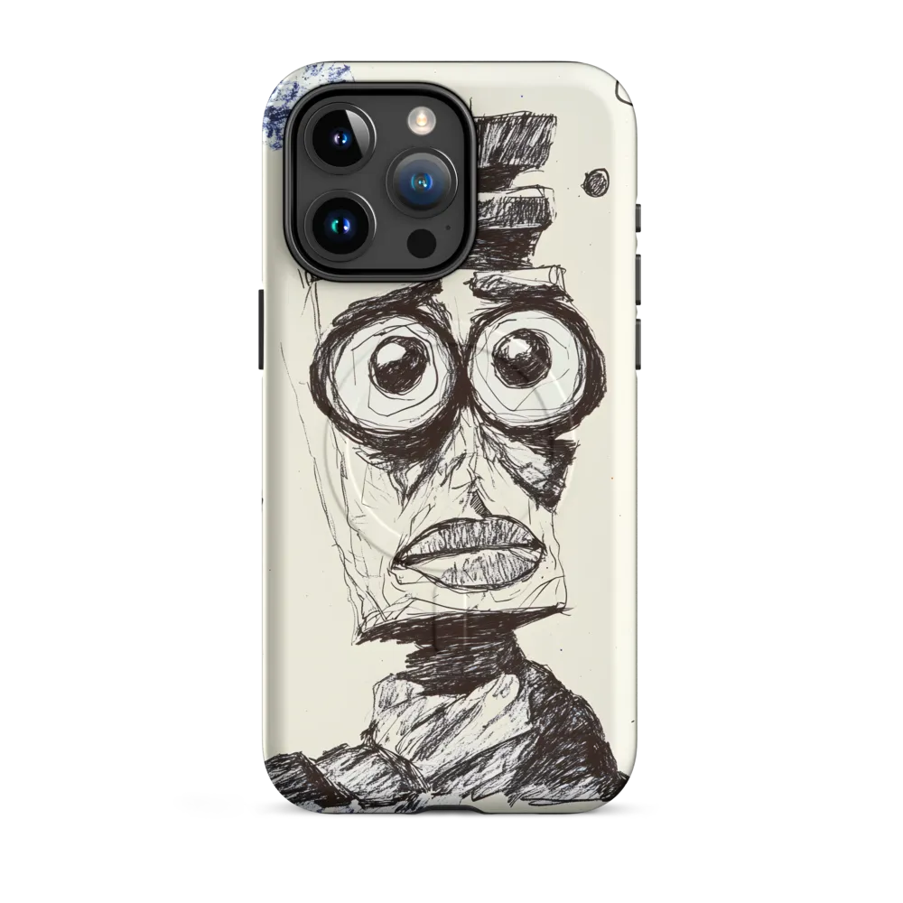 Abstract Surrealist Figure in Cubism