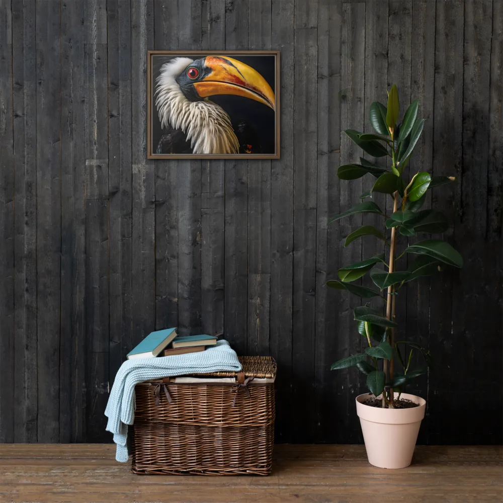 Majestic Hornbill Portrait