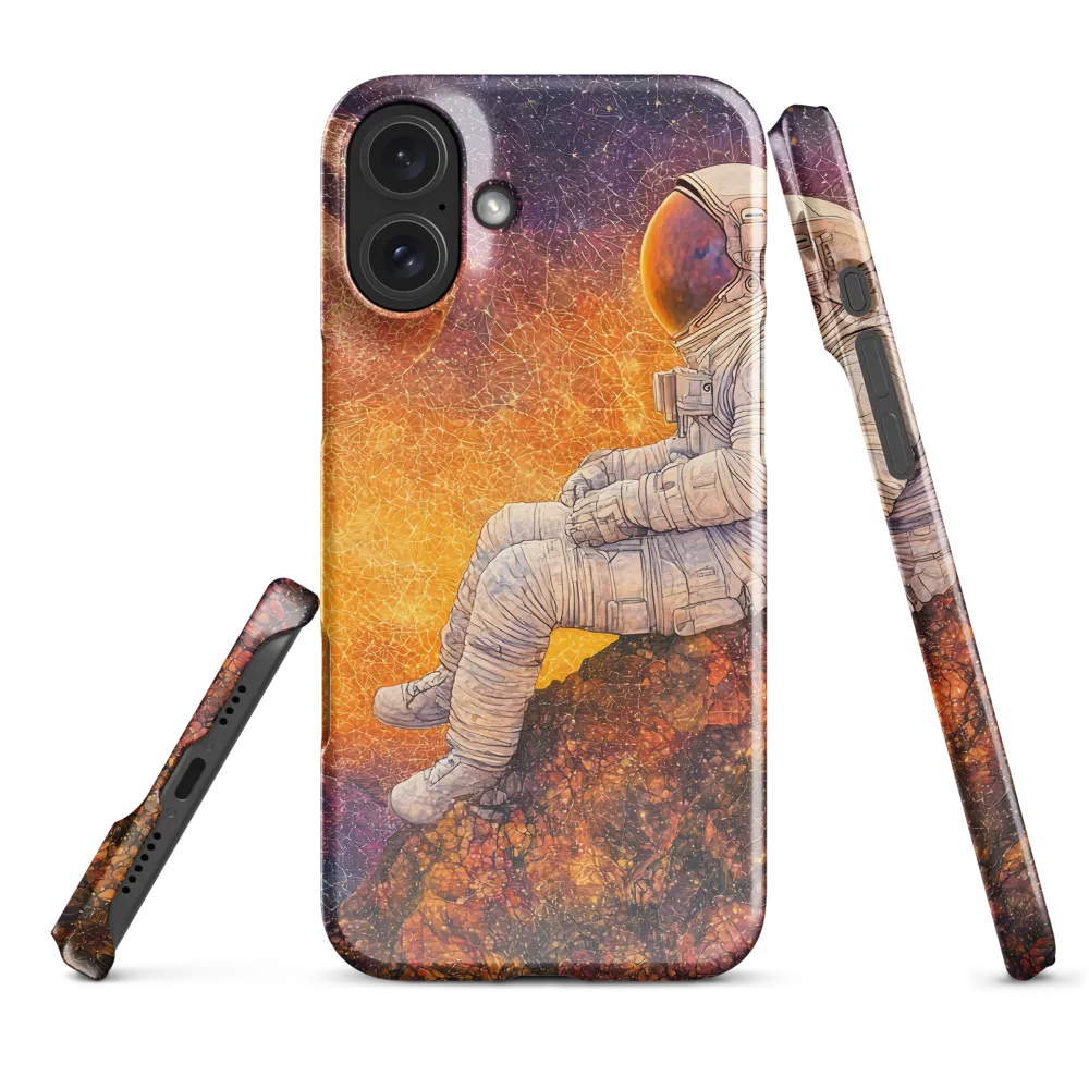 Cosmic Contemplation | Phone Case |  16 Plus | Snap Case | Glossy