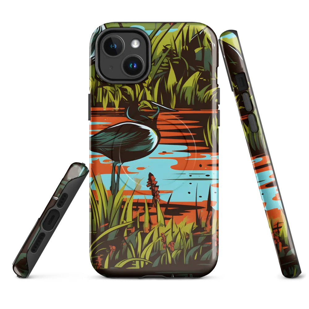 Marshland Symphony | Phone Case |  14 Plus | MagSafe® Tough Case | Glossy
