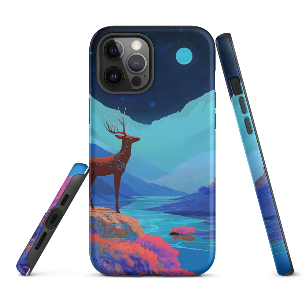 Cosmic Serenity: The Starlit Stag