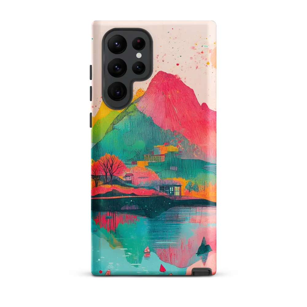 Vibrant Serenity: A Surreal Landscape