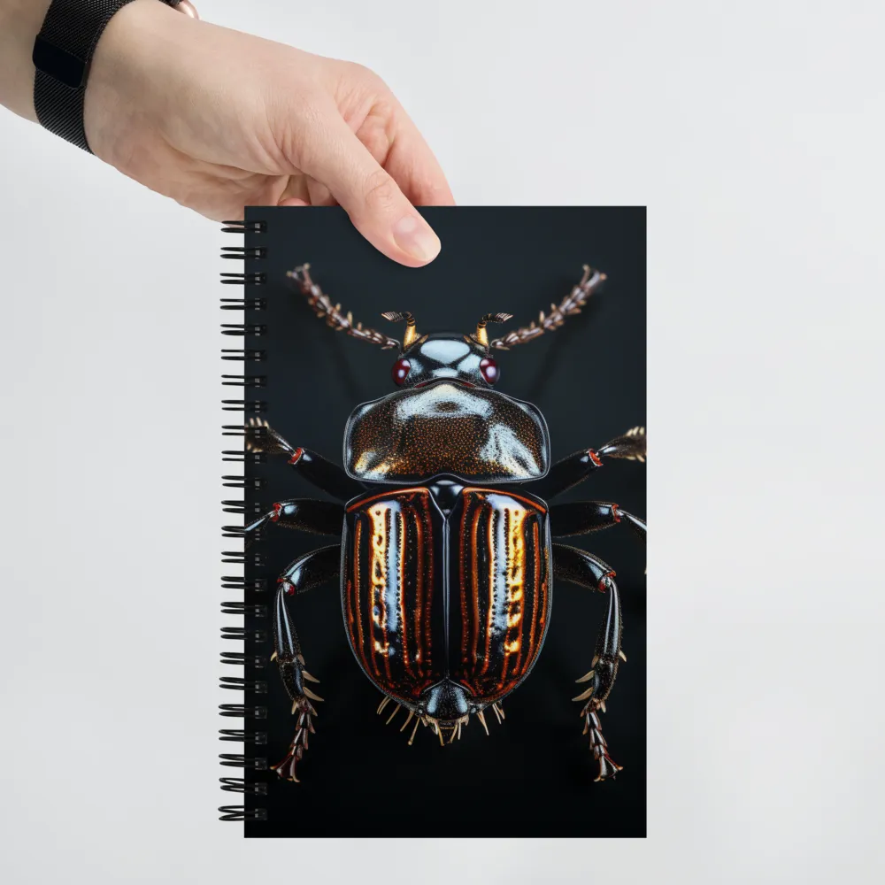 Luminous Insect Majesty | Spiral Notebook