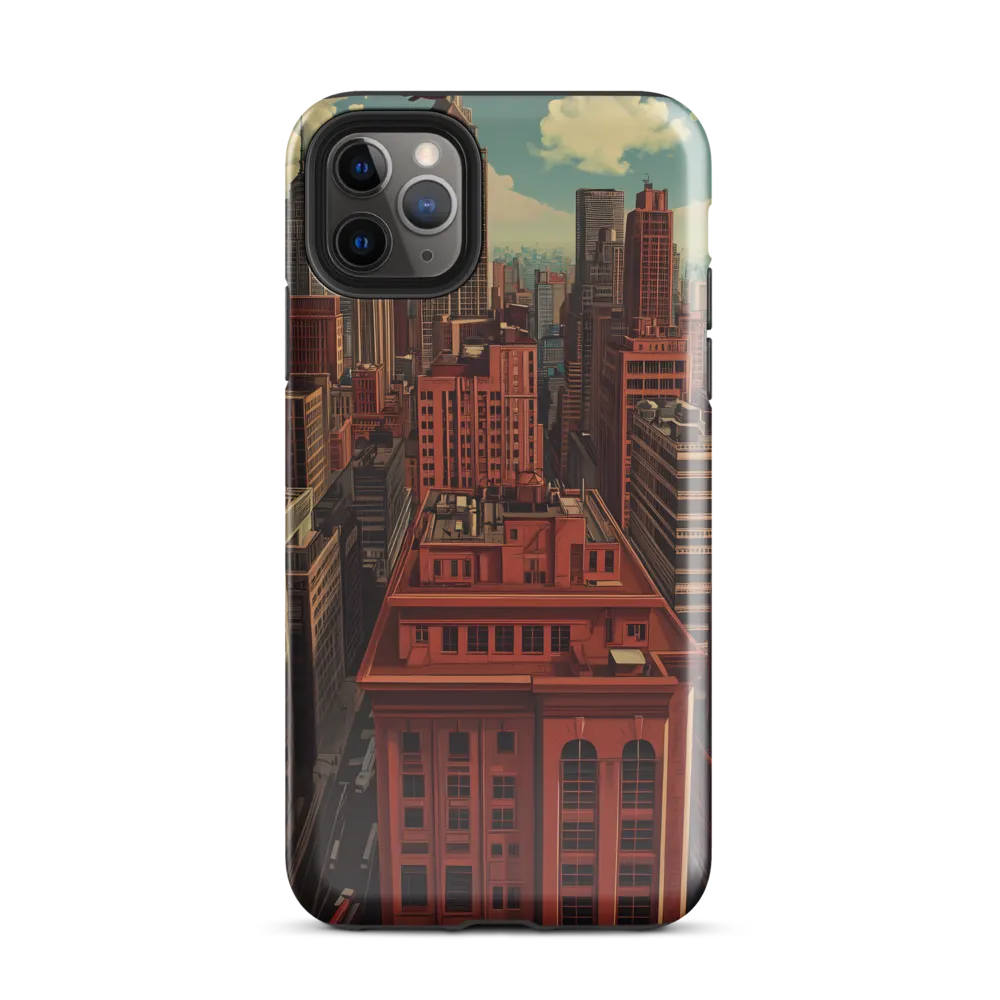 Urban Reverie: A Journey Through the City | Phone Case |  11 Pro Max | Tough Case | Glossy