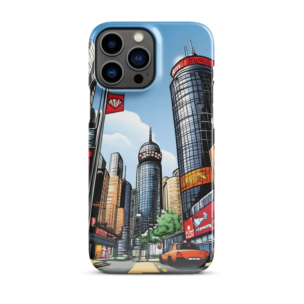 Urban Pulse: A Comic Cityscape