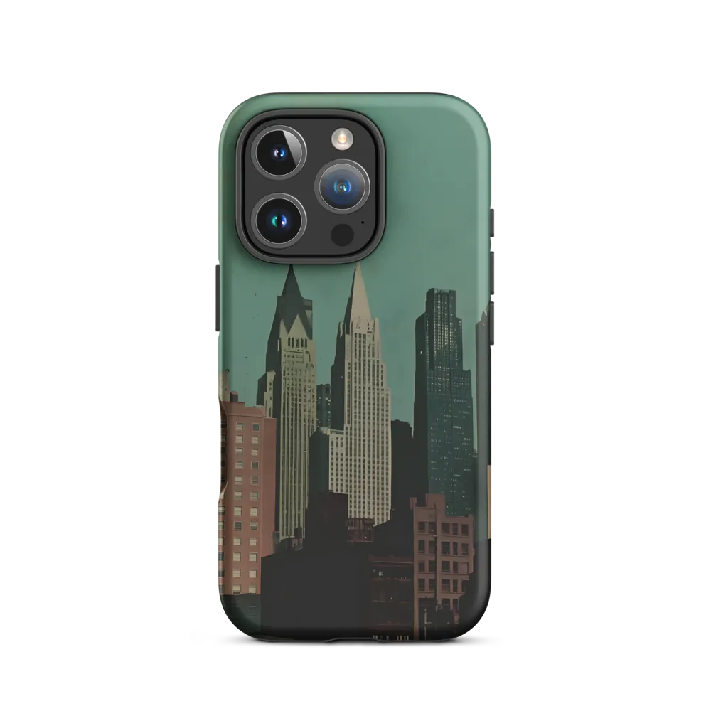 Urban Nostalgia: A Retro Cityscape