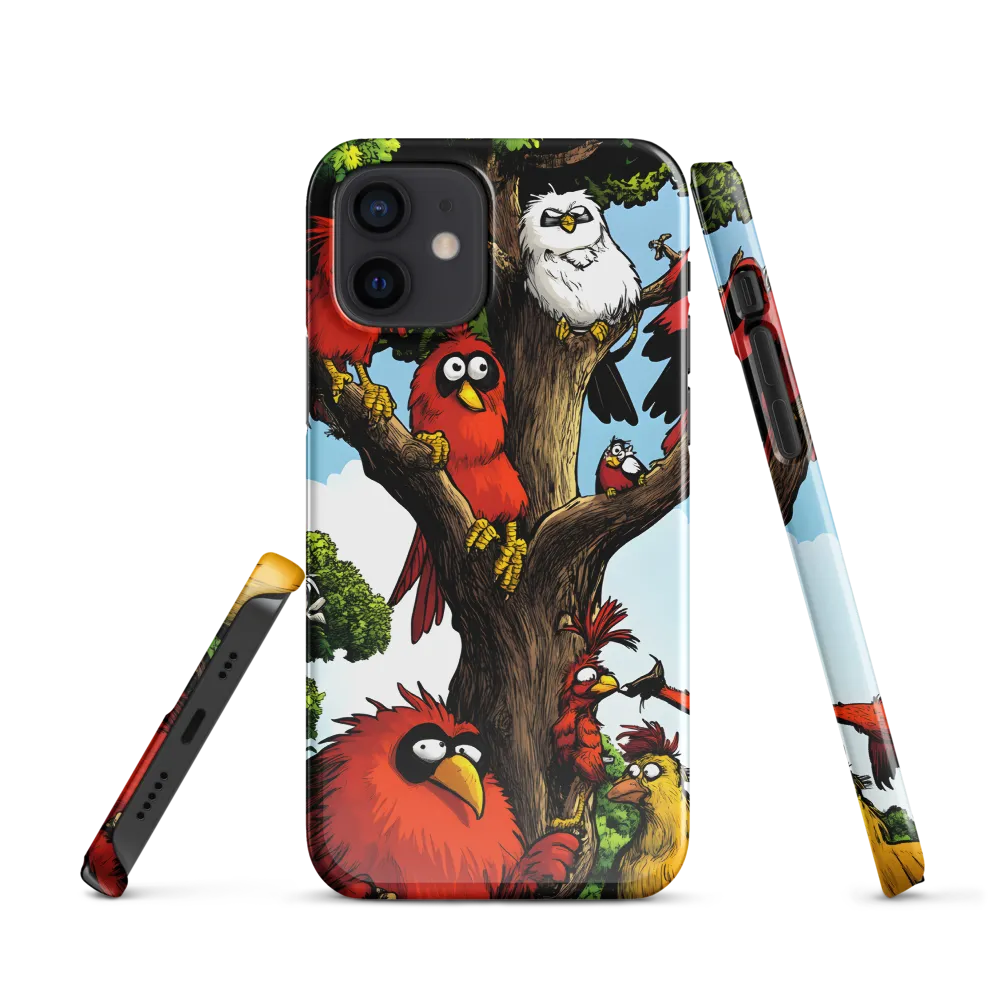 Whimsical Avian Gathering