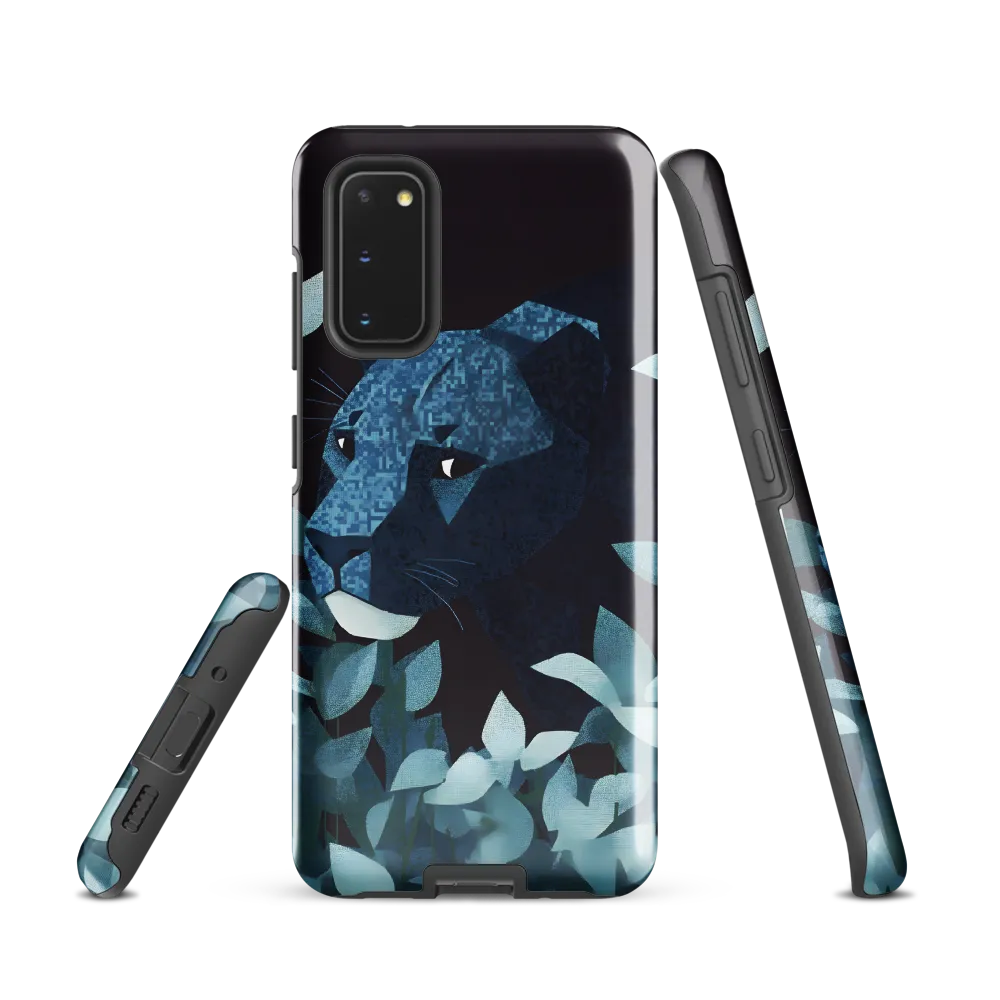 Lurking Blue: The Panther's Gaze