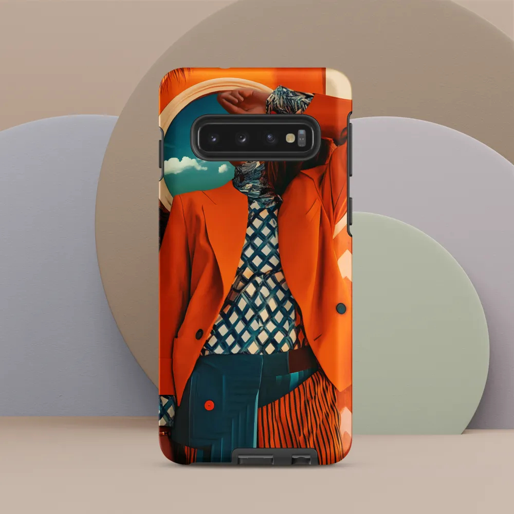 Vibrant Interplay: A Fusion of Fashion and Nature