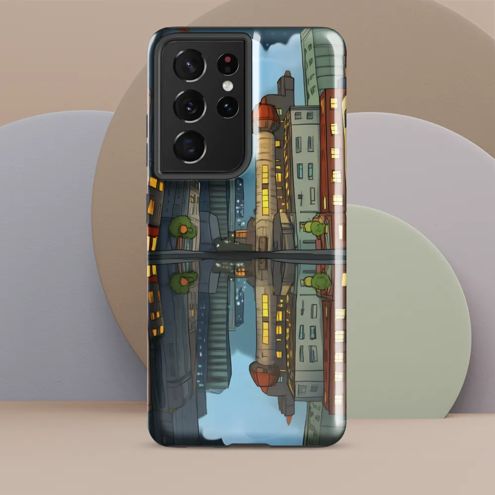 Reflections of a Serene City